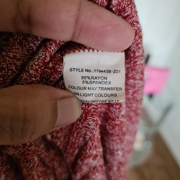 Ice M Red Maxi Long Dress with Sides Slits | Formal Red Dress Birthday - Picture 8 of 9